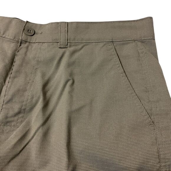 Hang Ten Men's Khaki Flat Front Shorts - Picture 3 of 12